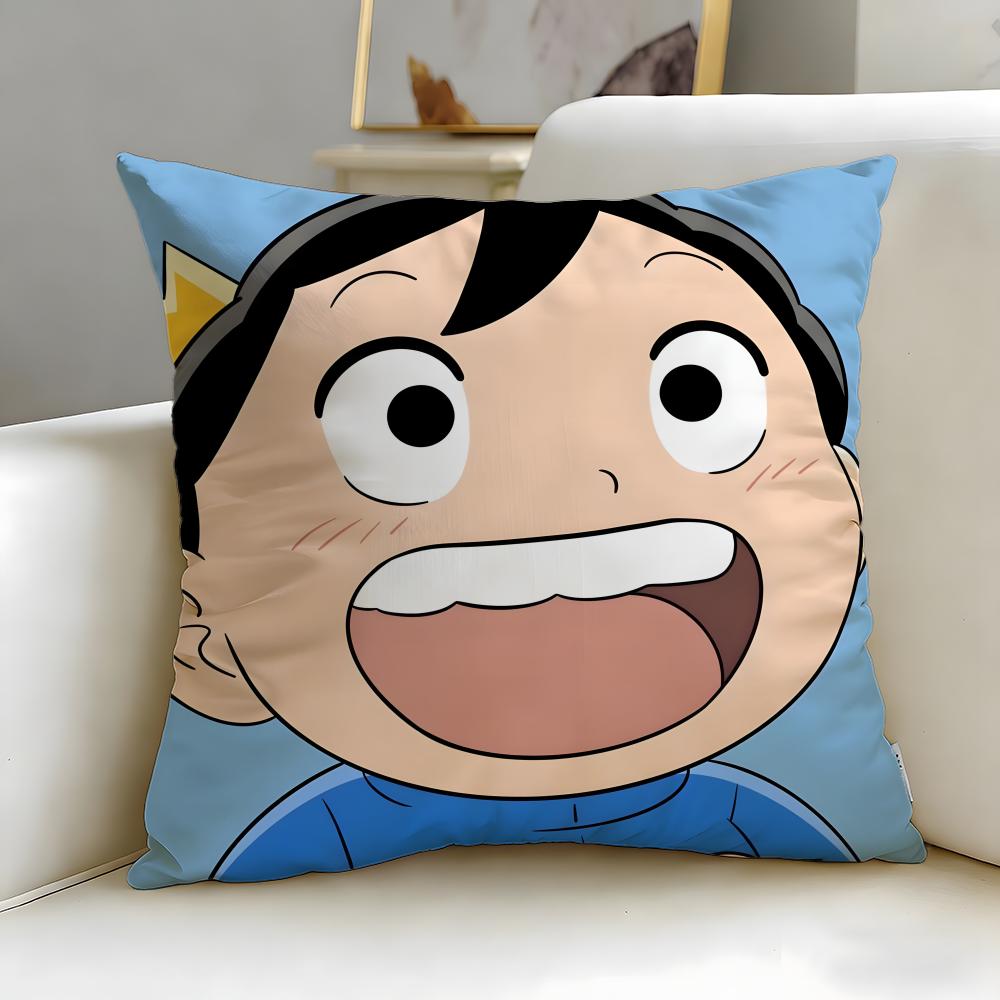 Popular Anime Ranking of Kings Cushion Cover Soft  EasyWash Pillow Case  Versatile for Couch Bed Travel and Office