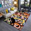 "Cartoon Character Print Area Rug Colorful Decorative Home Carpet" Suitable for Use As an Anti-slip for Living Room Bedroom Sofas