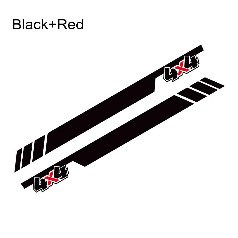 2PCS Car Side Door Stickers For Tacoma 4x4 Truck Decal Off Road Cool Graphic Styling Tuning Auto Accessories Vinyl Film Decals