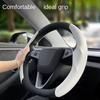 For Tesla Model 3/Y Highland Juniper 2025+ Steering Wheel Cover All Season Universal Sports Steering Wheel Cover Car Accessories