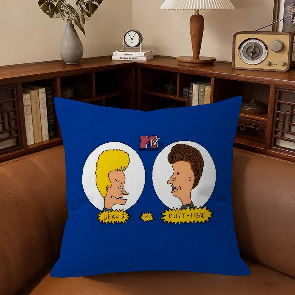 Cartoon Anime B-Beavis And Butt-Head 4 Personalized Pillow Dust Cover Bedroom Decoration Pillowcase Birthday Children Gift