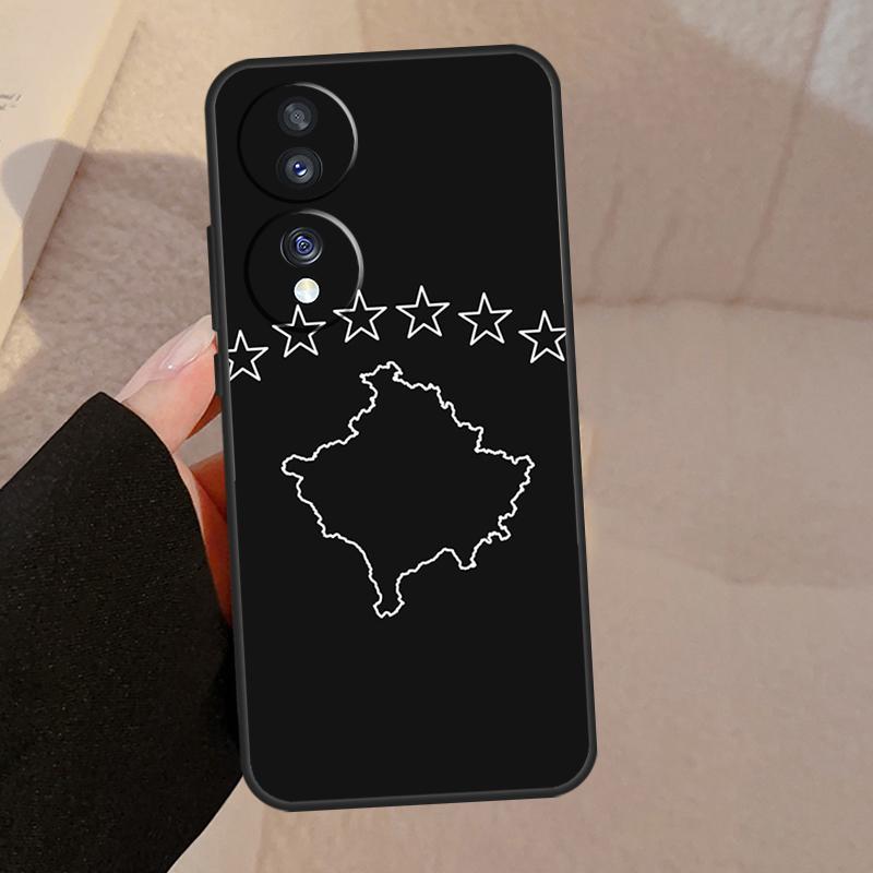 Kosovo Passport Flag For Honor Magic 8 Pro 6 5 7 Lite Case For Honor 400 200 90 70 50 X8c X8b X9a X9b X9c X9d Win
