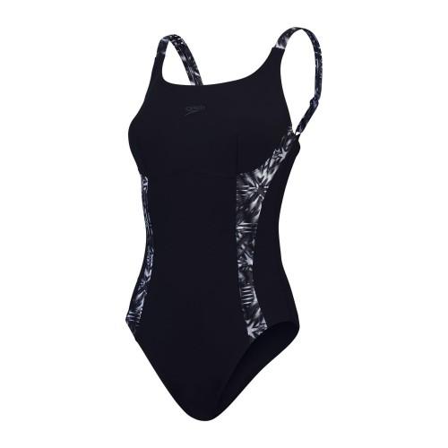 Speedo Damen/Damen Splice Einteiler Badeanzug