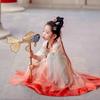 Jesień 2025 Hanfu dla dziewczynek: Suknia księżniczki high-end w stylu starożytnym