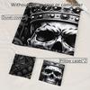 3pcs Skull Crown Pattern Duvet Cover Set, 100% Polyester, Breathable All-Season Bedding, Machine Washable, Digital Print