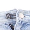 2PCS Solid Color Glossy Spring Expansion Waist Button