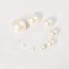 10-500Pcs ABS Wrinkled Pearl Beads for DIY Jewelry Craft Making Home Decoration Art Faux Pearls for Vase Fillers