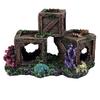 Simulated Wine Crate Shape Aquarium Decoration Resin Hideout Fish Tank Ornament Decorative Hollow