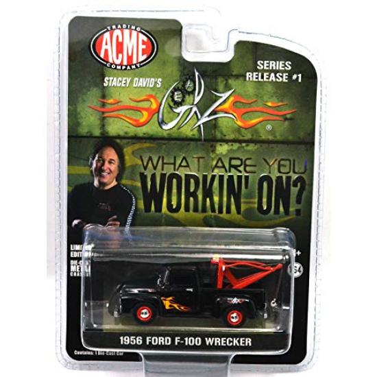 ACME 1/64 1956 Ford F-100 Эвакуатор Стейси Дэвида ACME