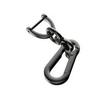 Braided Rope Keychain with Phone Number Plate and DIY Pendant
