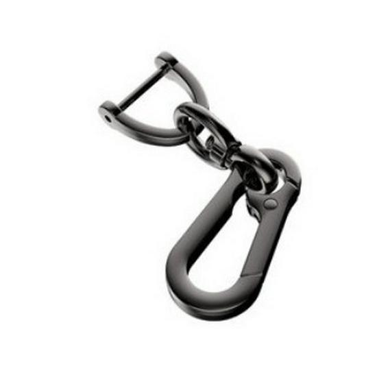 Braided Rope Keychain with Phone Number Plate and DIY Pendant