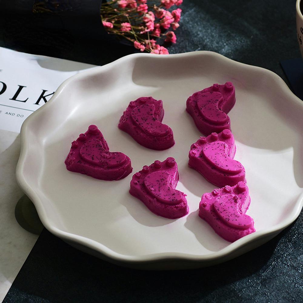 Silicone Cake Mold Small Ankle Shape Baking Mold Baking Pan Handmade Soap Mold