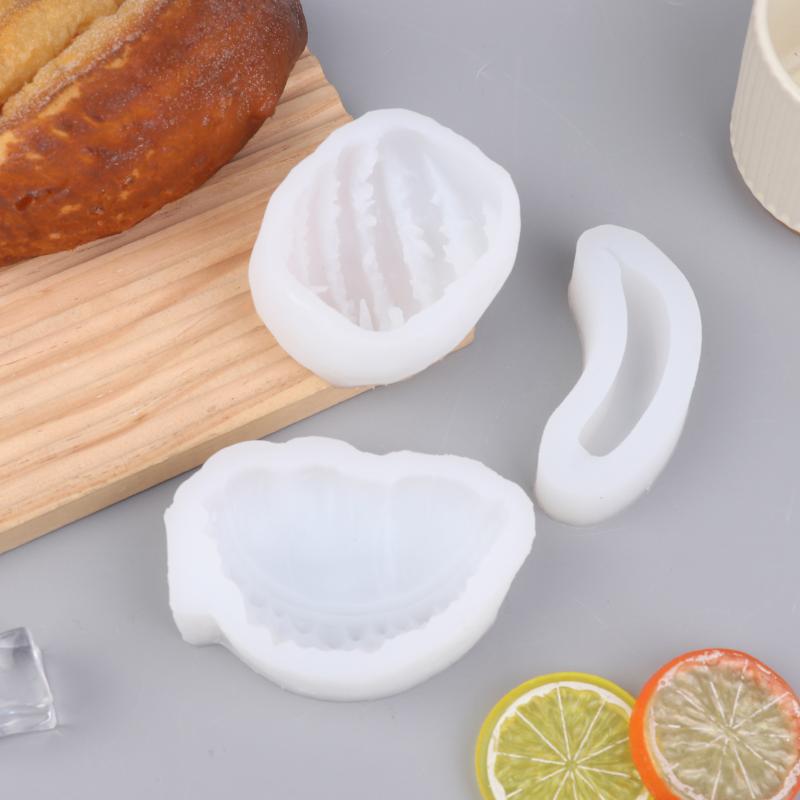 3D silikonová forma na ovoce Mango Banán Durian Liči Pro svíčky Aromaterapii Řemesla Výroba dortů Čokoláda Fondán Pečicí forma