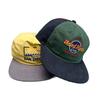 American Embroidered Alphabet Baseball Cap Men'S And Women'S Sunshade Contrasting Color Hip-Hop Flat-Brimmed Cap