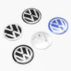 For Volkswagen 4PCS Car Wheel Center Hub Cap Logo Sticker Emblem Badge Cover For VW Volkswagen Polo Golf Passat Tiguan Jetta Touareg Magotan