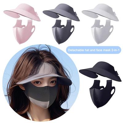 Full Face Ice Silk Face Mask 3D Breathable Face Cover Unisex Cycling Face Mask  Summer