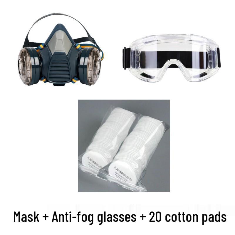 Heavy-Duty Dustproof Face Mask for Paint, Pesticide, and Chemical Protection