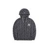 MLB New York Yankees Logo All Over Print Hoodie Jacket Fall Unisex jackets Black 3AWJM0121-50BKS