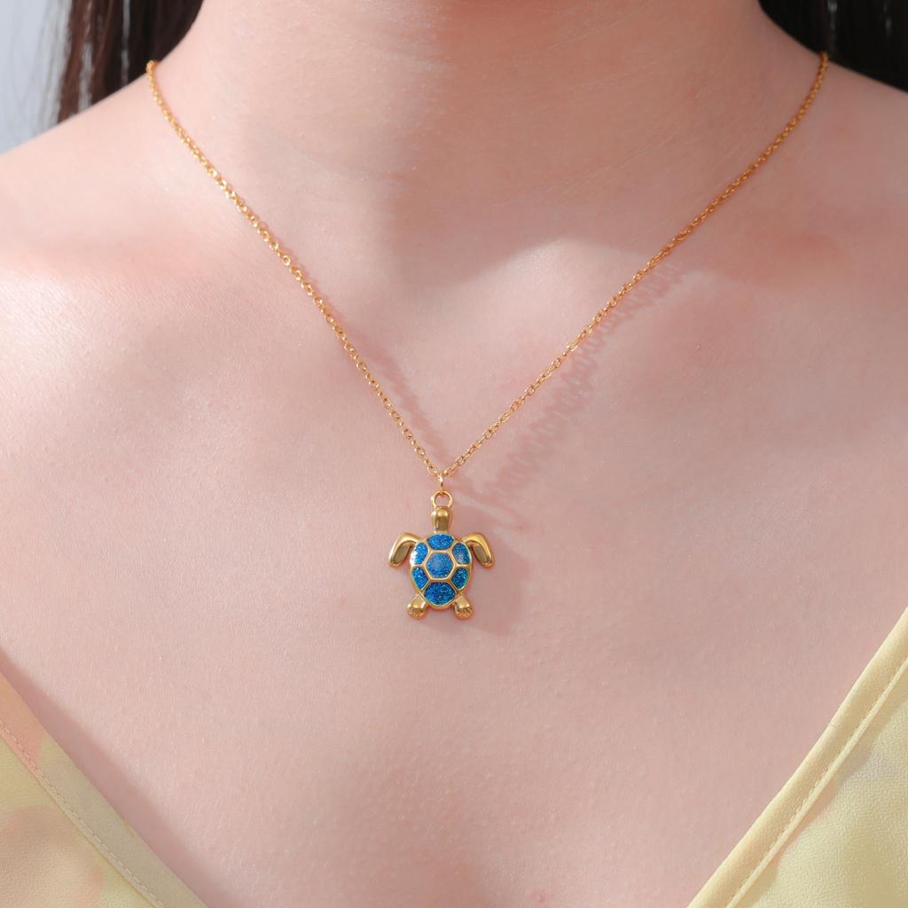 Cazador Animal Turtle Pendant Necklaces for Women Stainless Steel Jewelry Necklace 2026 Trend Birthday Gift Wholesale New