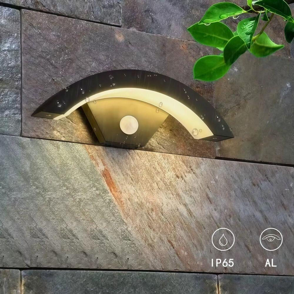 Waterproof PIR Motion Sensor Lamp Intelligent Induction Wall Lamp  Corridor Stairs Street