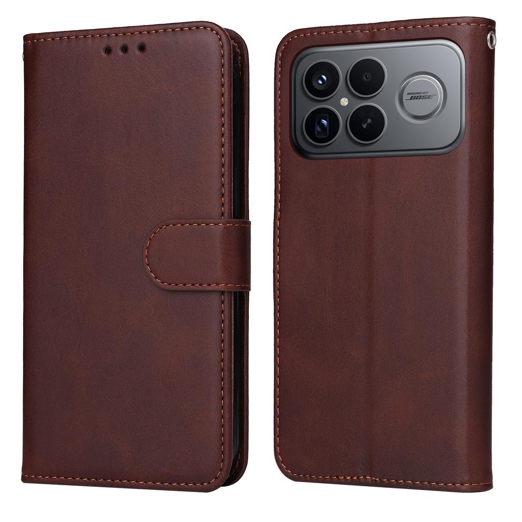 For Xiaomi Redmi K90 Pro Max 5G/Poco F8 Ultra Case Wallet PU Leather Folio Flip Phone Cover
