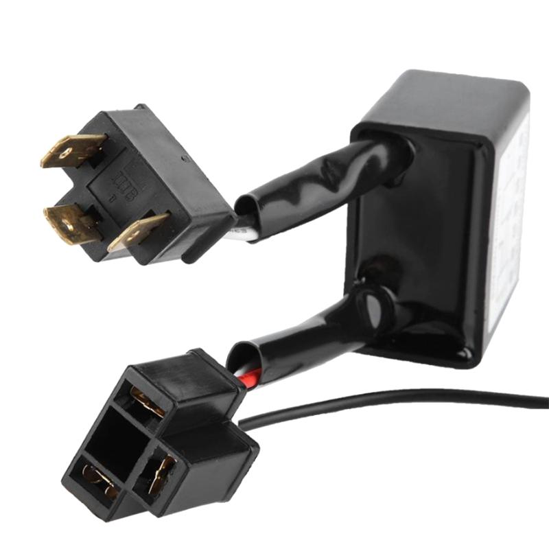 1 Stück Auto LED Scheinwerfer Verpolungswandler Polaritätsinverter Positiv Negativ Schalter Kabelbaum Adapter für H4 Xenonlampe
