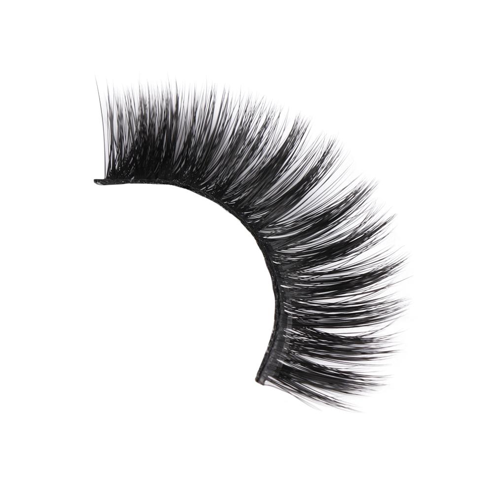Makeup Tools Thick Cross Wispy Eye Lash Extension 3D Soft Mink Hair False Eyelashes Natural Long