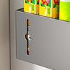 Küchenschranktür Aufbewahrungsbox Ohne Bohren Metall Über Schranktür Kleinteile Organizer für Kleiderschrank Badezimmer