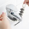 Flexible U-shaped Cleaning Brush for Faucets and Crevices In The Bathroom