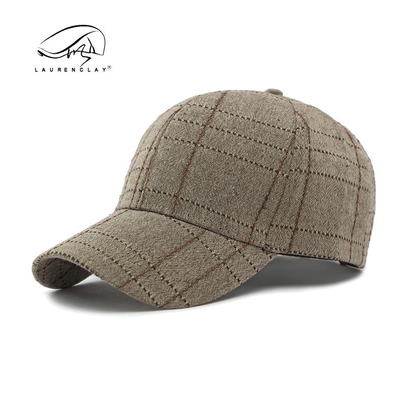 

Spring and autumn new plaid hardtop baseball hat men s and women s outdoor sun protection visor casual retro cap Adjustable