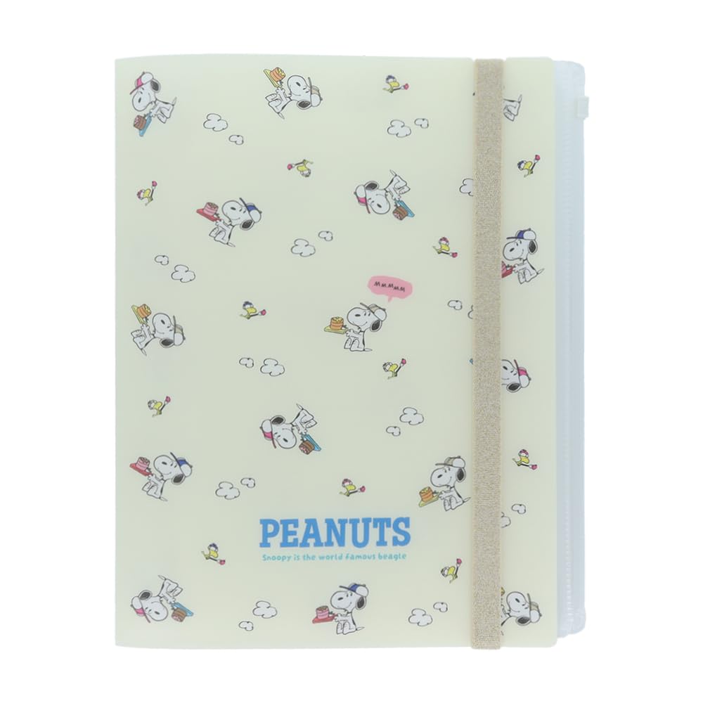 Sunstar Stationery Snoopy Clear File Play with Colors Camp S2139090