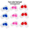 Transparent Silicone U-Shaped Heel Pad: Shock Absorbing, Half-Size, Invisible Height-Boosting Insole