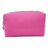 Polyester Waffle Pattern Travel Makeup Bag With Large Capacity For Women And Men
