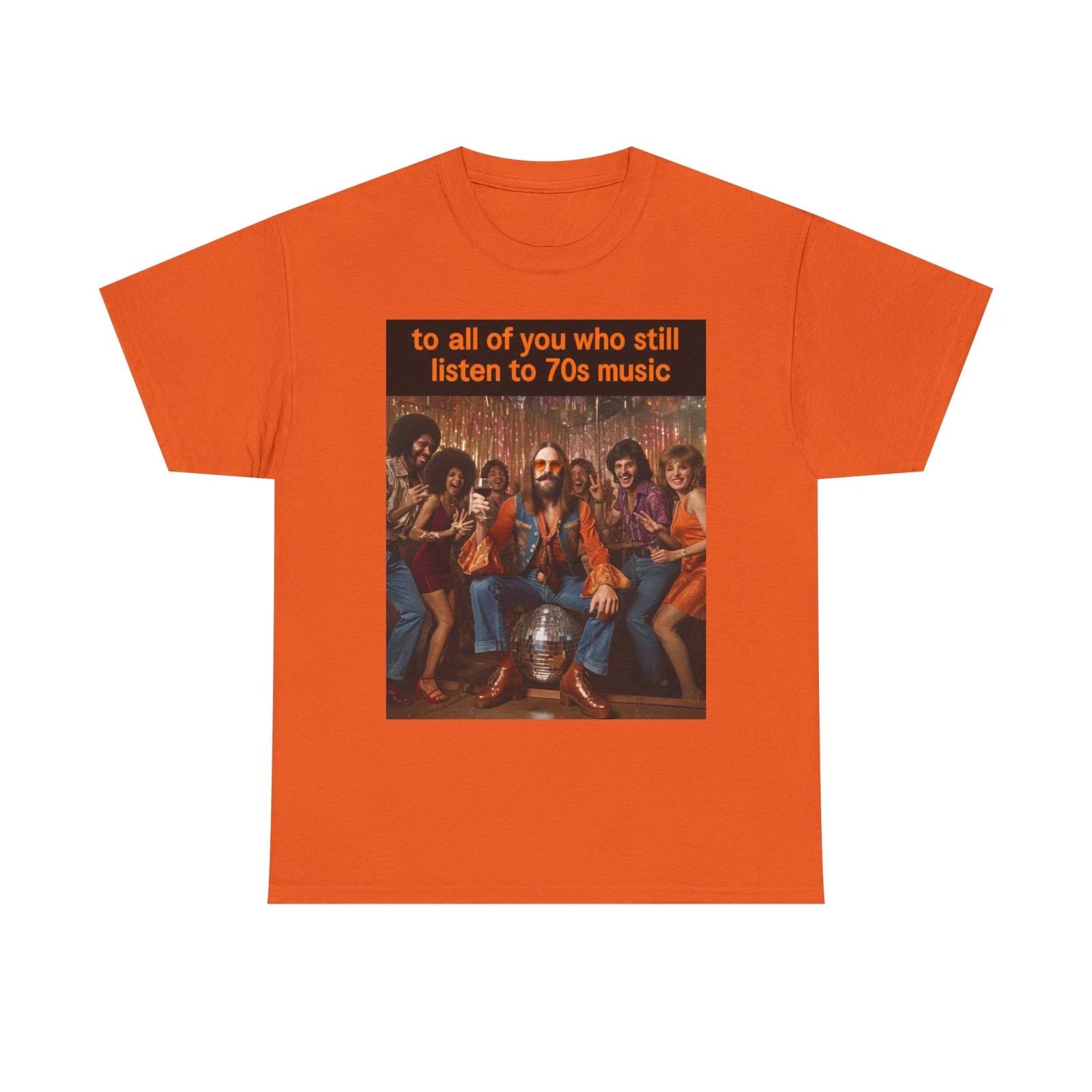 1970s Dance Floor Celebration Retro Tee - Funky Vintage 70s Vibes Disco T-shirt 4XL