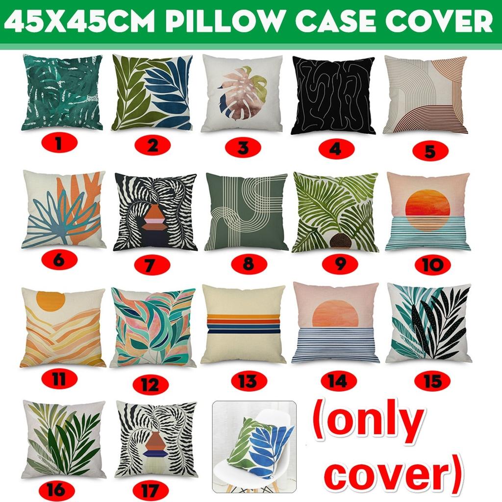 types of cushion covers