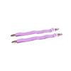 2Pcs Multipurpose Bed Sheet Clip Straps Gripper Non Slip Fasteners Mattress Holder (Purple)