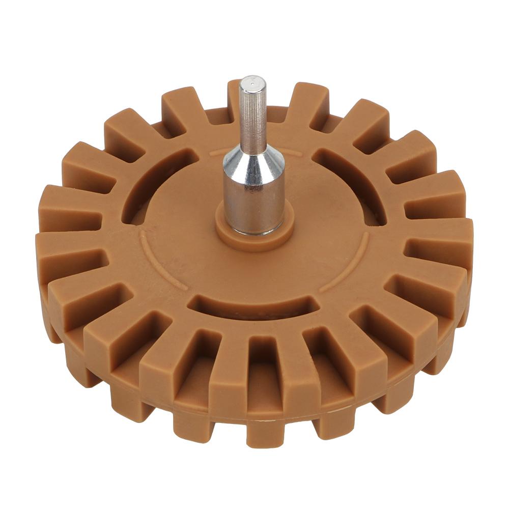 For Car Glue Stickers And Decals 1/4" Shank Rubber Eraser Whee 20mm Universal Polishing Wheel Decal Remover