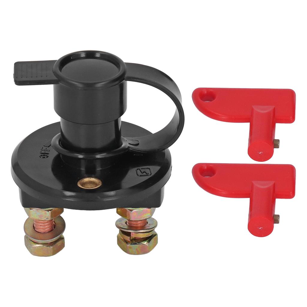 Battery Disconnect Switch Power Cut Off Isolator DC 12V 24V Accessory for Car Boat