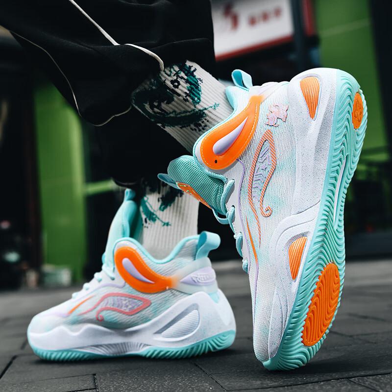 

Баскетбольные кроссовки Sonic 10 мужские 2025 новые city 9 нескользящие и износостойкие 11 дышащие спортивные кроссовки женские 12 со звуком 45