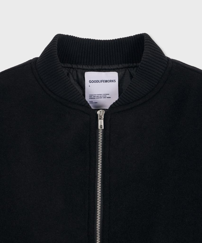 Glw Heavyweight Round Blouson Black