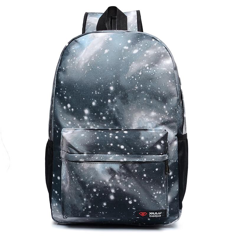 Li Shen Retro Harajuku Starry Sky Backpack