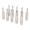 10pcs 14 TRS to XLR Female Adapter 3 Pin 6.5mm to XLR Female Stereo Balanced Connector