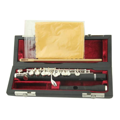 Tachiuwa C Key Flute with Carrying Case and Cleaning Cloth, Beginner Kids Gift