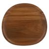 WOOD Dishes Snack Fruit Dessert Serving Tray Wooden Dinner Plate Dessert