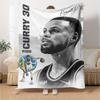 Steph Curry S Modern Artwork Blanket Soft & Cozy Perfect for Office Chair Bedding for All Seasons Modern Style