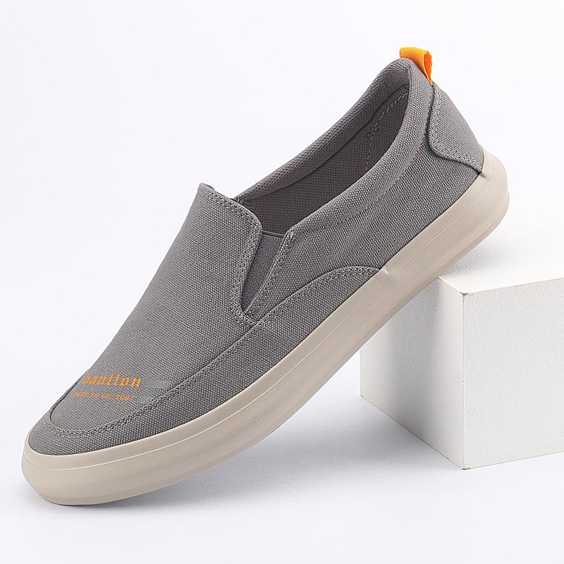 2024 Jaro a Podzim Nové Pánské Plátěné Boty Klasické Všestranné Retro Trendy Módní Pohodlné Pánské Ležérní Sportovní Boty