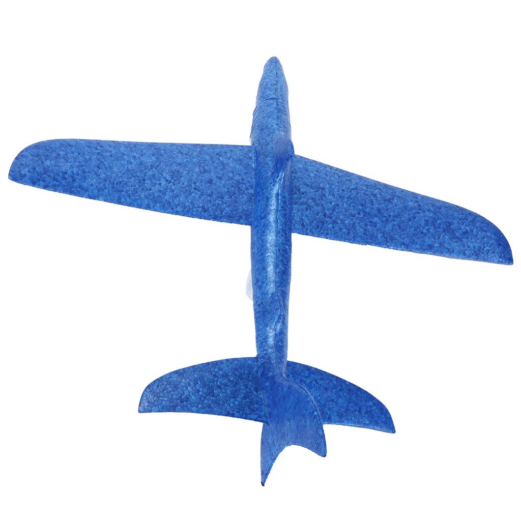 Toy Airplanes Unassembled Soft EPP Foam Streamlined Design Blue Airplanes Model for Children