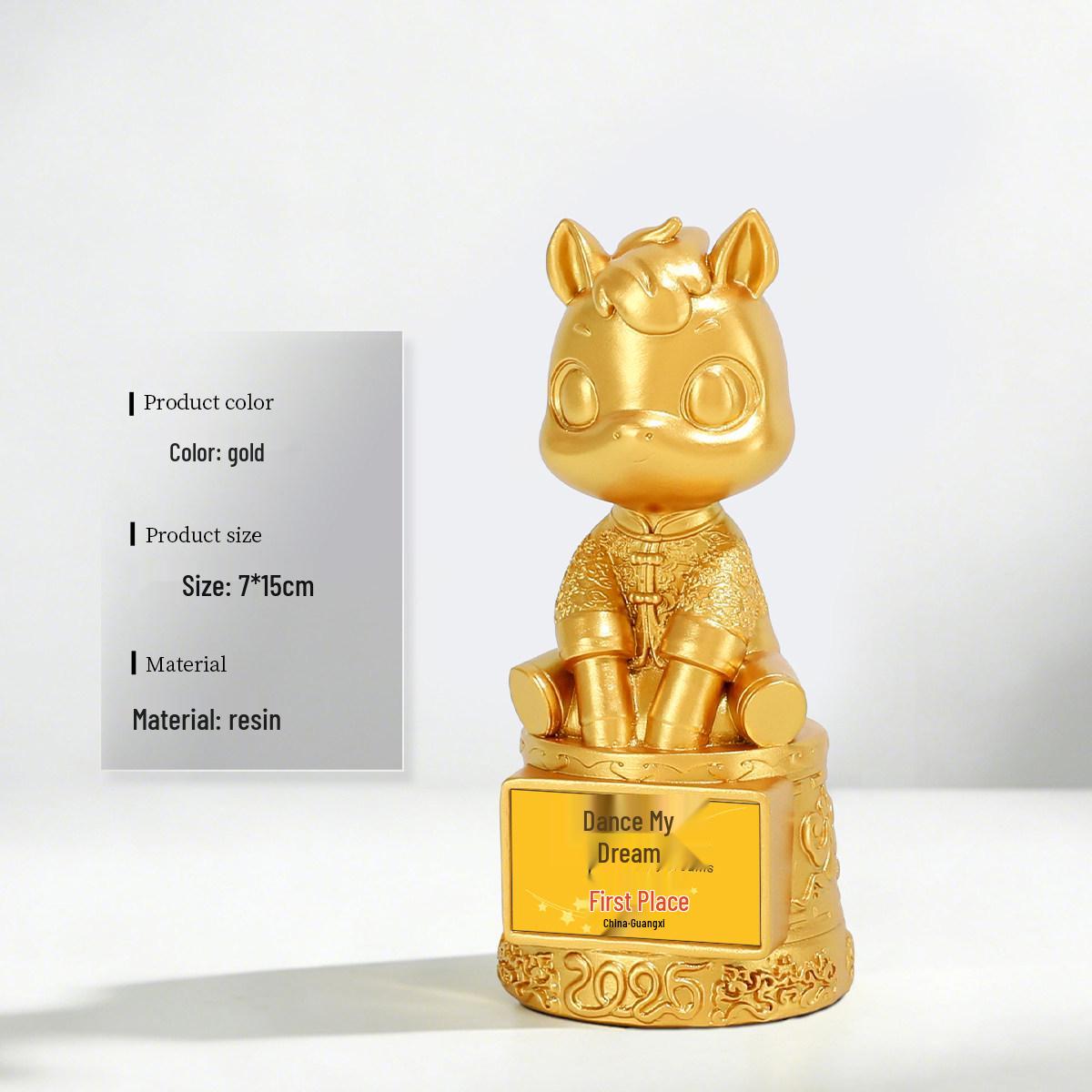 

Year of the Horse Crystal Trophy - Creative Annual Meeting Award for Outstanding Employees