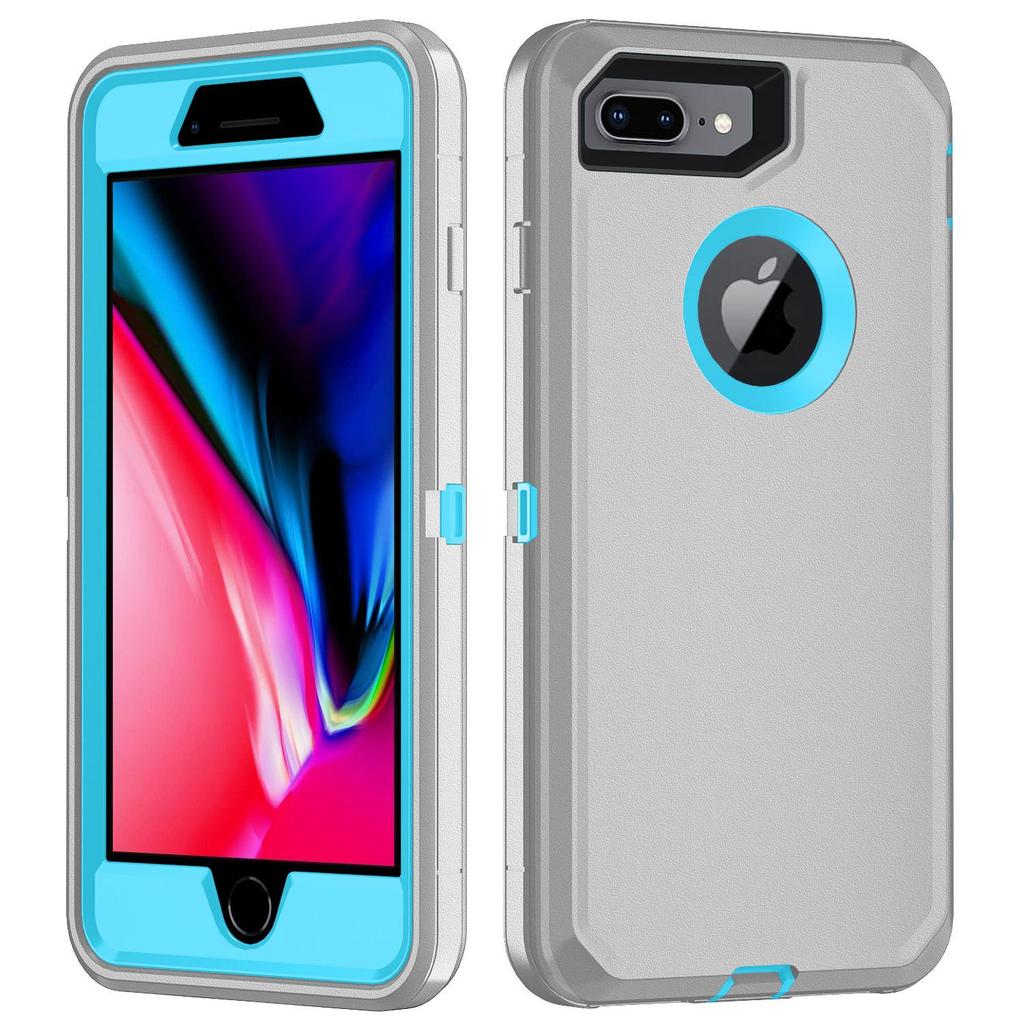 IPhone 7/8/7P/8P için Sağlam Üçlü Koruma Kılıfı - Ağır Hizmet Tipi & Özel Tasarım