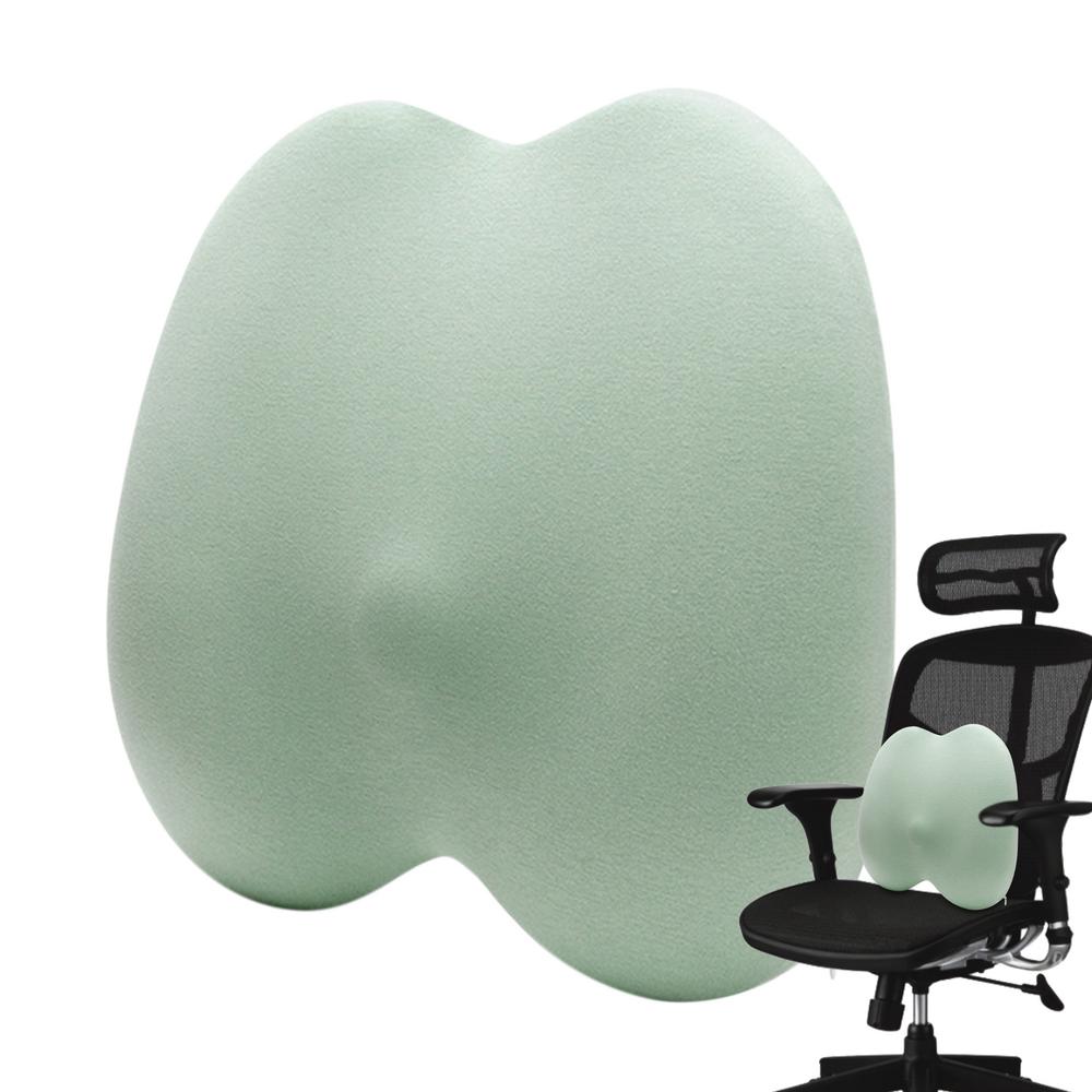 Back Rest For Car Breathable Workplace Chair Back Support Pillow Car Seat Waist Protection Support Ergonomic Soft Foam Cushion
